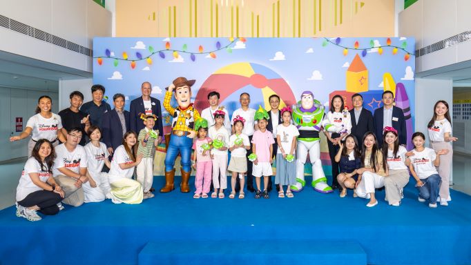 香港迪士尼樂園 「童樂遊」 醫院項目首次進駐大灣區最大兒童醫院 將魔法與歡樂帶給區内更多病童